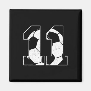 Imã Menino de 11 anos jogador de futebol no aniversári
