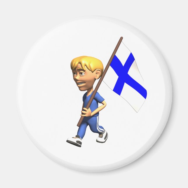 Imã Menino Finlandês (Frente)