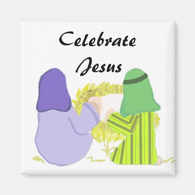 Imã Menino Jesus com Maria e José (Frente)