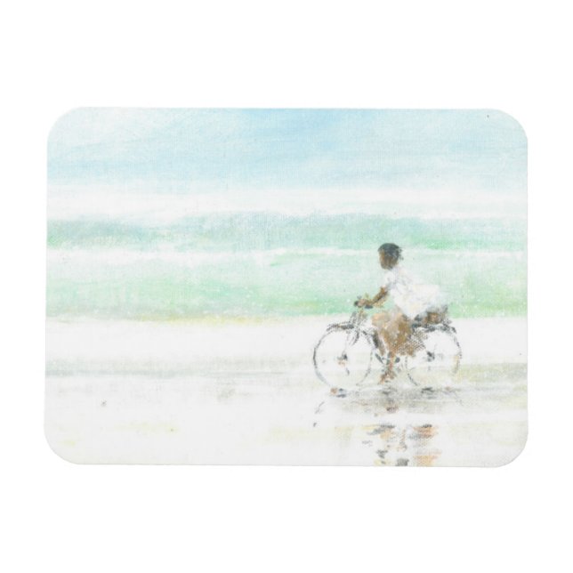 Ímã Menino na Bicicleta (Horizontal)
