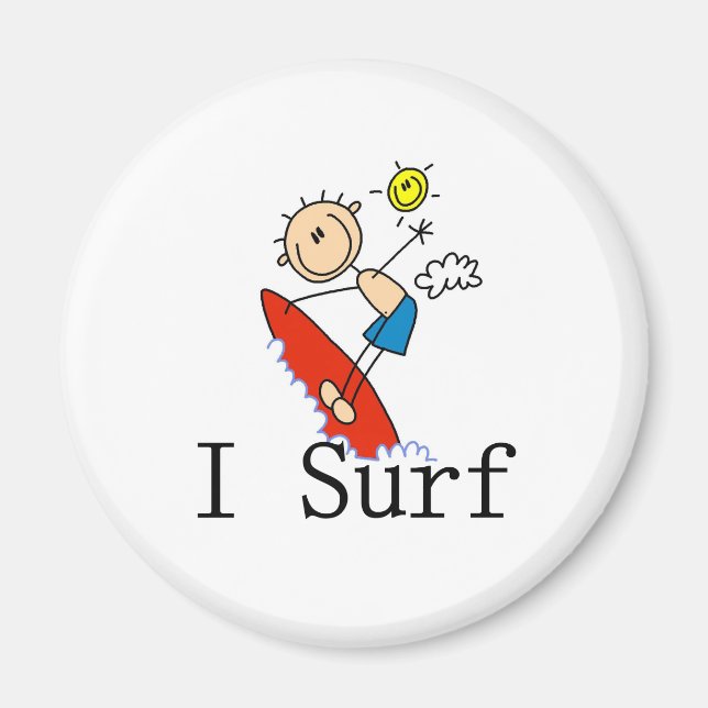 Imã Menino na prancha de surfe  (Frente)