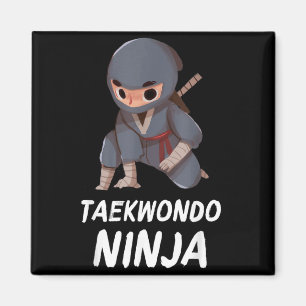 Imã Menino Ninja de Taekwondo Esportes de Artes Marcia