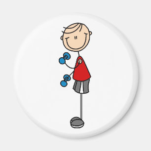 Imã Menino que exercita o ímã