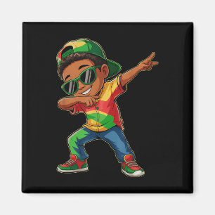 Imã Meninos Dabbing Black King 1865 African Ki