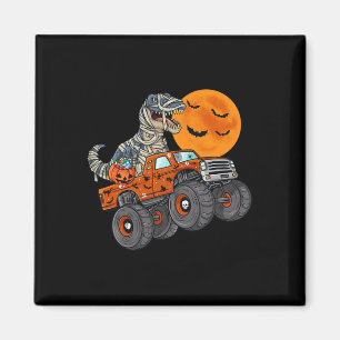 Imã Meninos De Truck Monstro Da Mãe De Halloween T Rex
