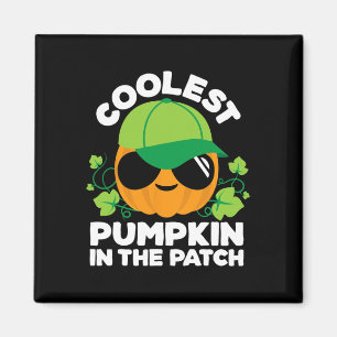 Imã Meninos do Kids Pumpkin Patch ou Meninas do Outono