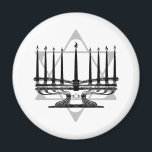 Imã Menorah e estrela<br><div class="desc">Trabalhos artísticos originais por Thedustyphoenix.</div>