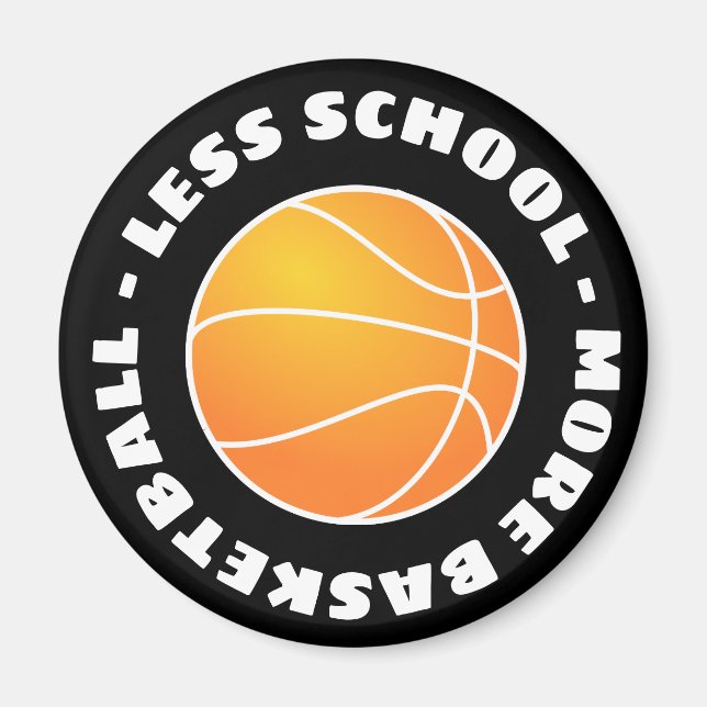 Imã Menos Escola Mais Basquete (Frente)