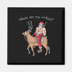 Imã Menos Papais noeis De Natal Onde Estão Meus Biscoi