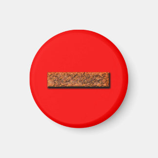 Imã Menos Sinal Matemático Ensino ou Magnet de Ajuda d