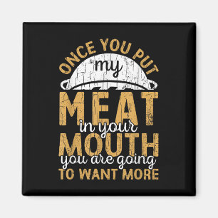 Imã Mens Coloquem Minha Carne Em Sua Boca Engraçada Ba