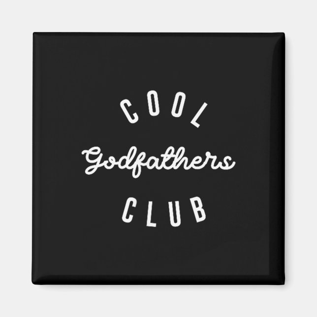 Imã Mens Cool Godfathers Club, Pregnancy Announcement  (Frente)