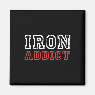 Imã Mens Ferro Viciado em Gym Workout Malhação Bodybui