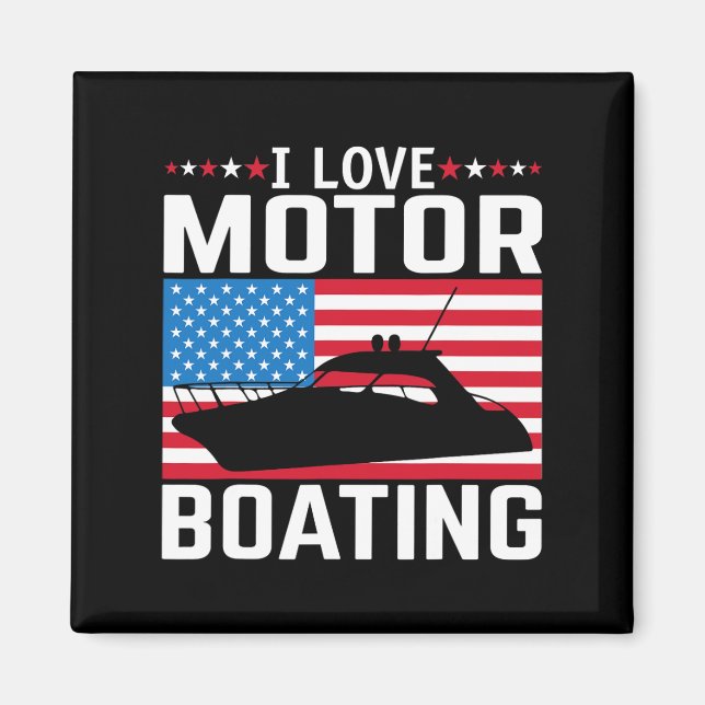 Imã Mens I Love Motor Barco Teto Nitro B (Frente)
