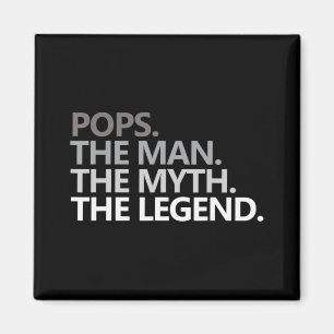 Imã Mens POP O HOMEM O MITO O Dia de os pais DA LEGEND