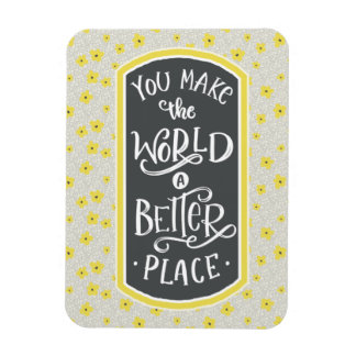 Ímã Mensagem de Apreciação Imagem de Foto Flexível de