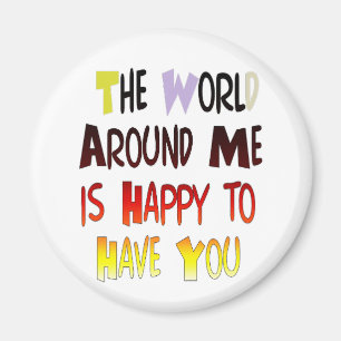 Imã Mensagem de boas-vindas poderosa: uma citação moti