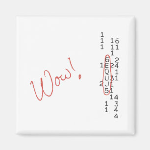 Imã Mensagem de SETI do sinal do wow