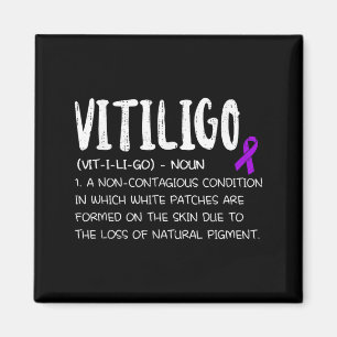 Imã Mensagens Positivas Definição de Vitiligo Pele