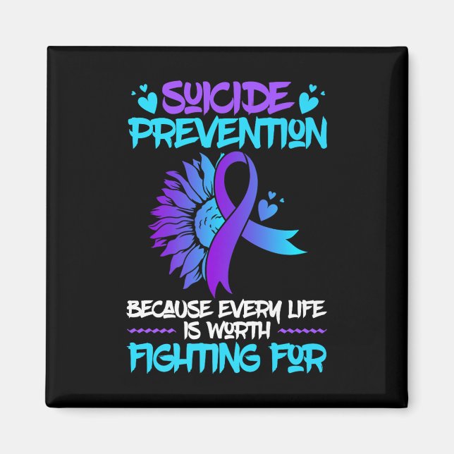 Imã Mental Health Support Week Suicide Prevention Awar (Frente)