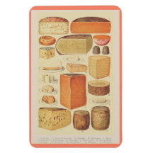 Menu de ilustração do gráfico de queijo Vintage
