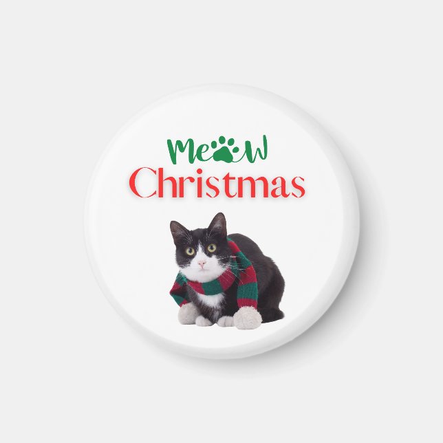 IMÃ MEOT CHRISTMAS CAT (Frente)
