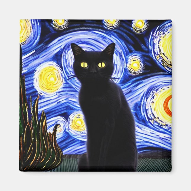 Imã Meow Magnet (Frente)