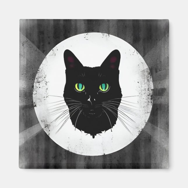 Imã Meow Magnet (Frente)
