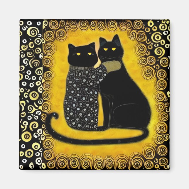 Imã Meow Magnet (Frente)