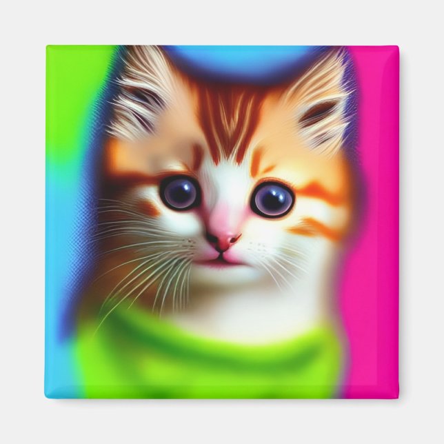 Imã Meow Magnet (Frente)