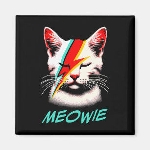 Imã Meowie Cat Rock Music Concert Bandas Homens Crianç
