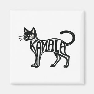 Imã Meowmala Kamala Cat Lady Harris