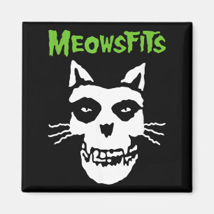 Imã Meowsfits Gatos Gatinhos Meow Paródia Divertida Ba