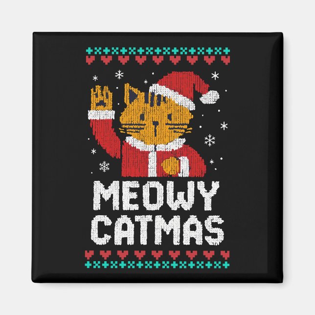 Imã Meowy Catmas (Frente)