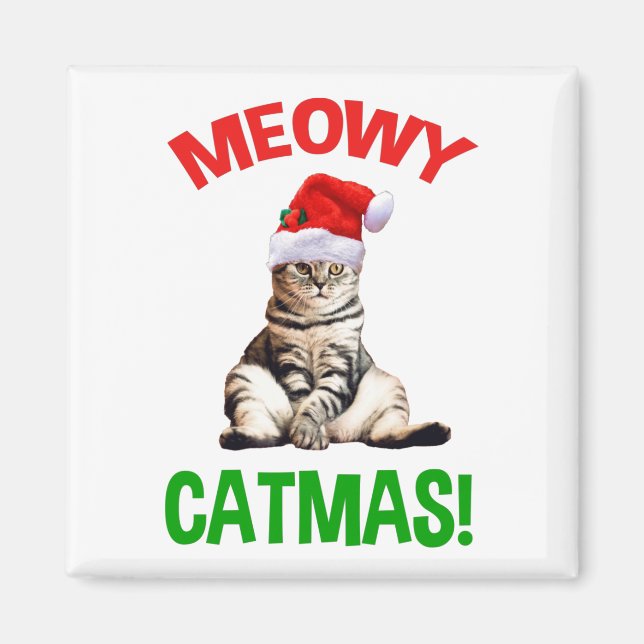 Imã Meowy Catmas! (Frente)