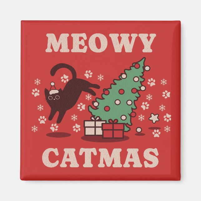 Imã Meowy Catmas (Frente)