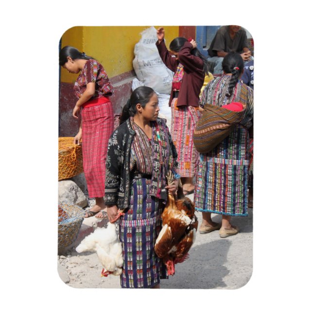 Ímã Mercado da América Central - Mercado Guatemala (Vertical)