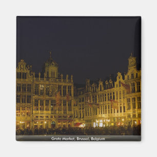 Imã Mercado de Grote, Bruxelas, Bélgica