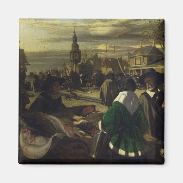 Imã Mercado na Haia, c.1660 (Frente)