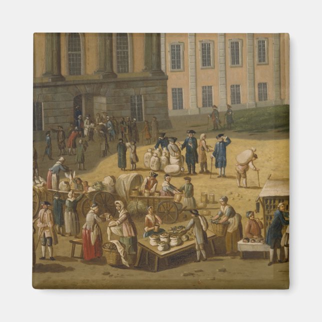 Imã Mercado no Alter Markt, Potsdam, 1772 (Frente)