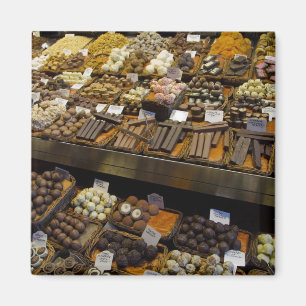 Imã Mercat de Sant Josep, doces sortidos de chocolate
