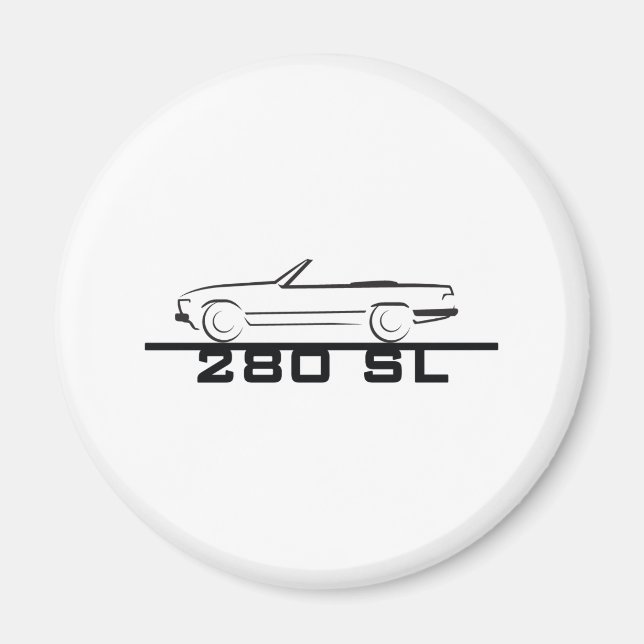 Imã Mercedes 280 SL Tipo 107 (Frente)