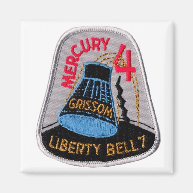 Imã Mercúrio 4: Liberty Bell 7 Gus Grissom (Frente)