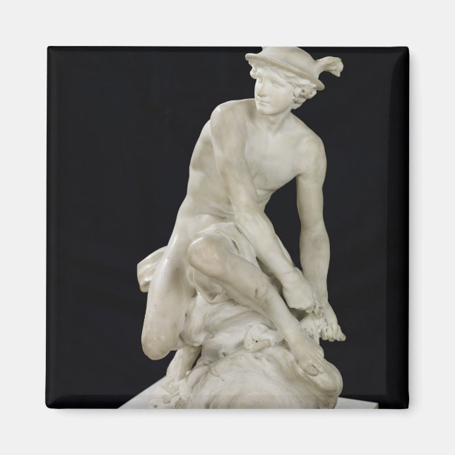 Imã Mercury Anexando suas Sandálias, 1744 (Frente)