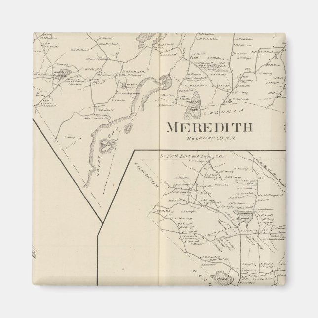 Imã Meredith, aldeia Meredith (Frente)