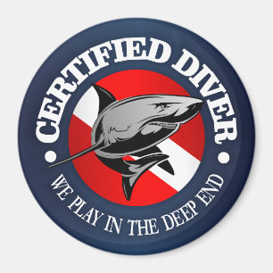 Imã Mergulhador certificado (tubarão)