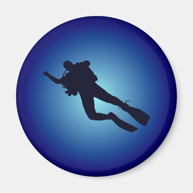 Imã Mergulhador diver (Frente)