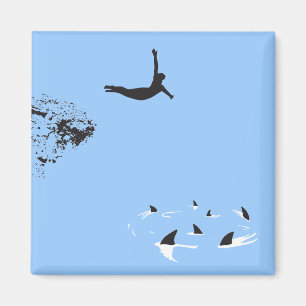 Imã mergulho de cisne