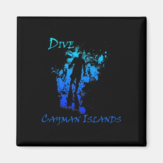 Imã Mergulho Ilhas Cayman  (Frente)