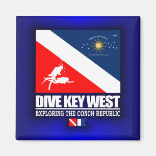 Imã Mergulho Key West